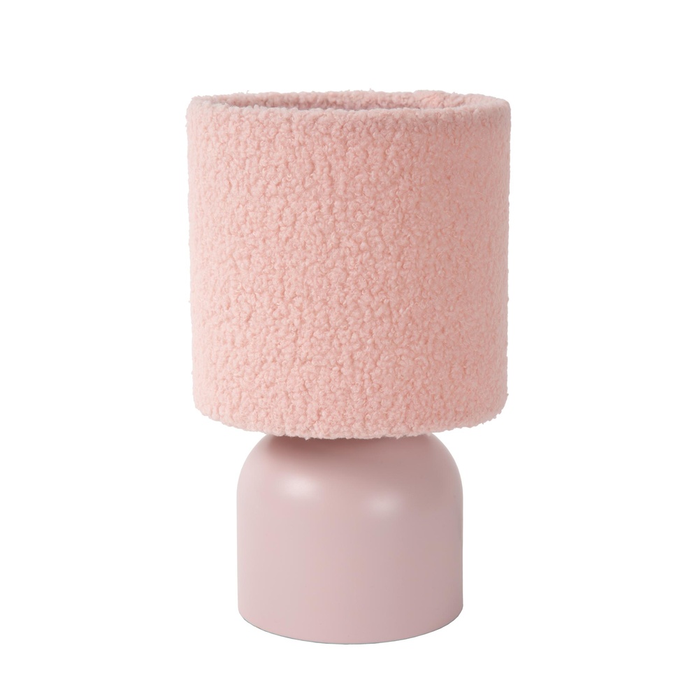 Lucide TafellampWoolly roze - 10516/01/66
